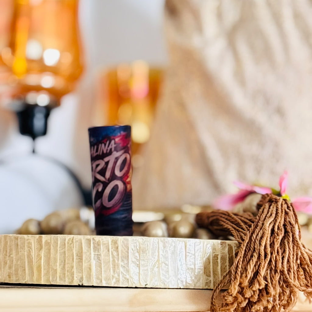 🔥🥃 SHOT GLASS – ADRENALINE PUERTO RICO EDITION 🇵🇷🔥
