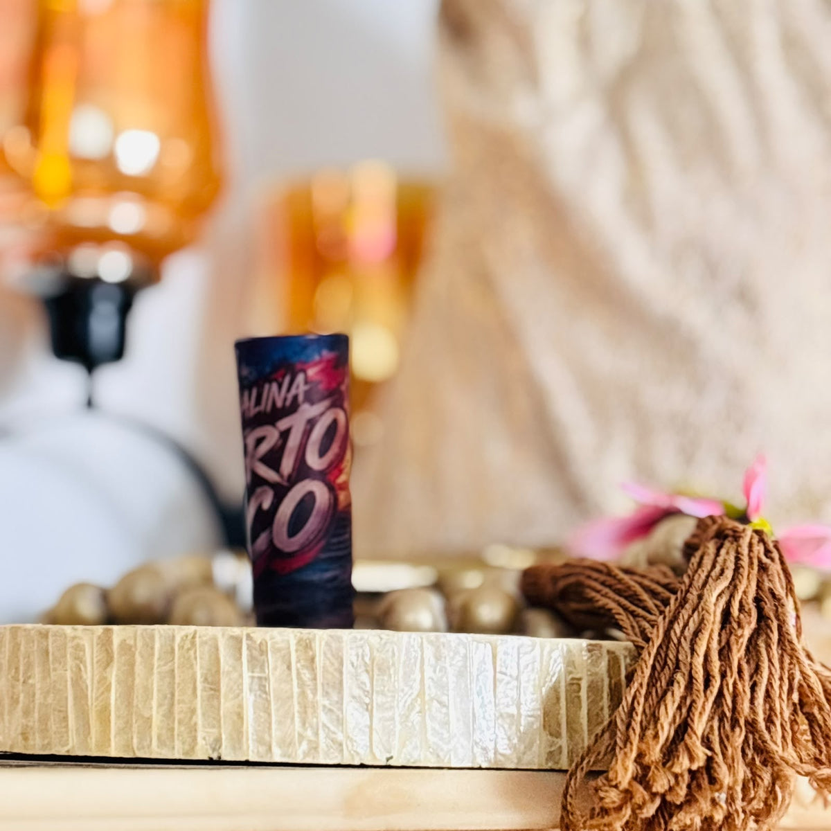 🔥🥃 SHOT GLASS – ADRENALINE PUERTO RICO EDITION 🇵🇷🔥